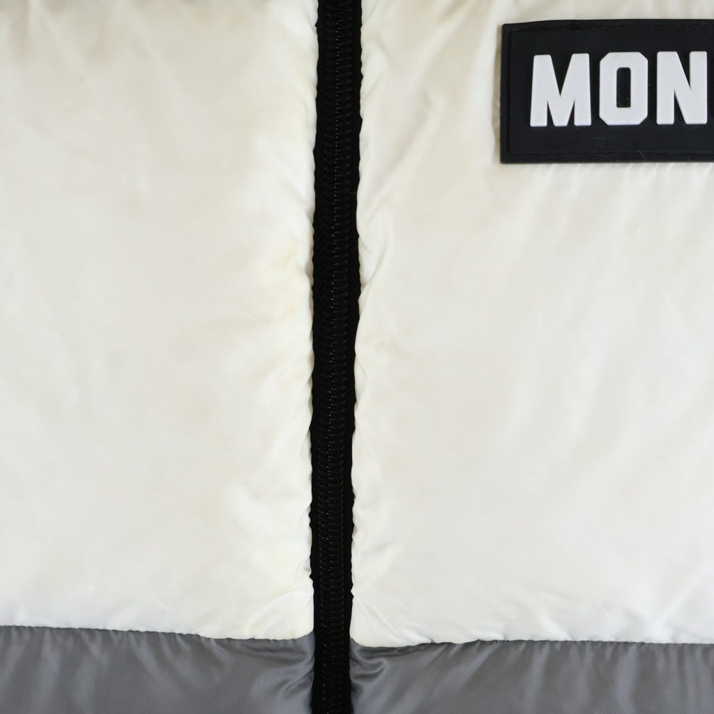 MONCLER(モンクレール) MIMIZAN ミミザン ダウンジャケット キッズ ホワイト×ブラック×グレー #10A 140CM E29544132005