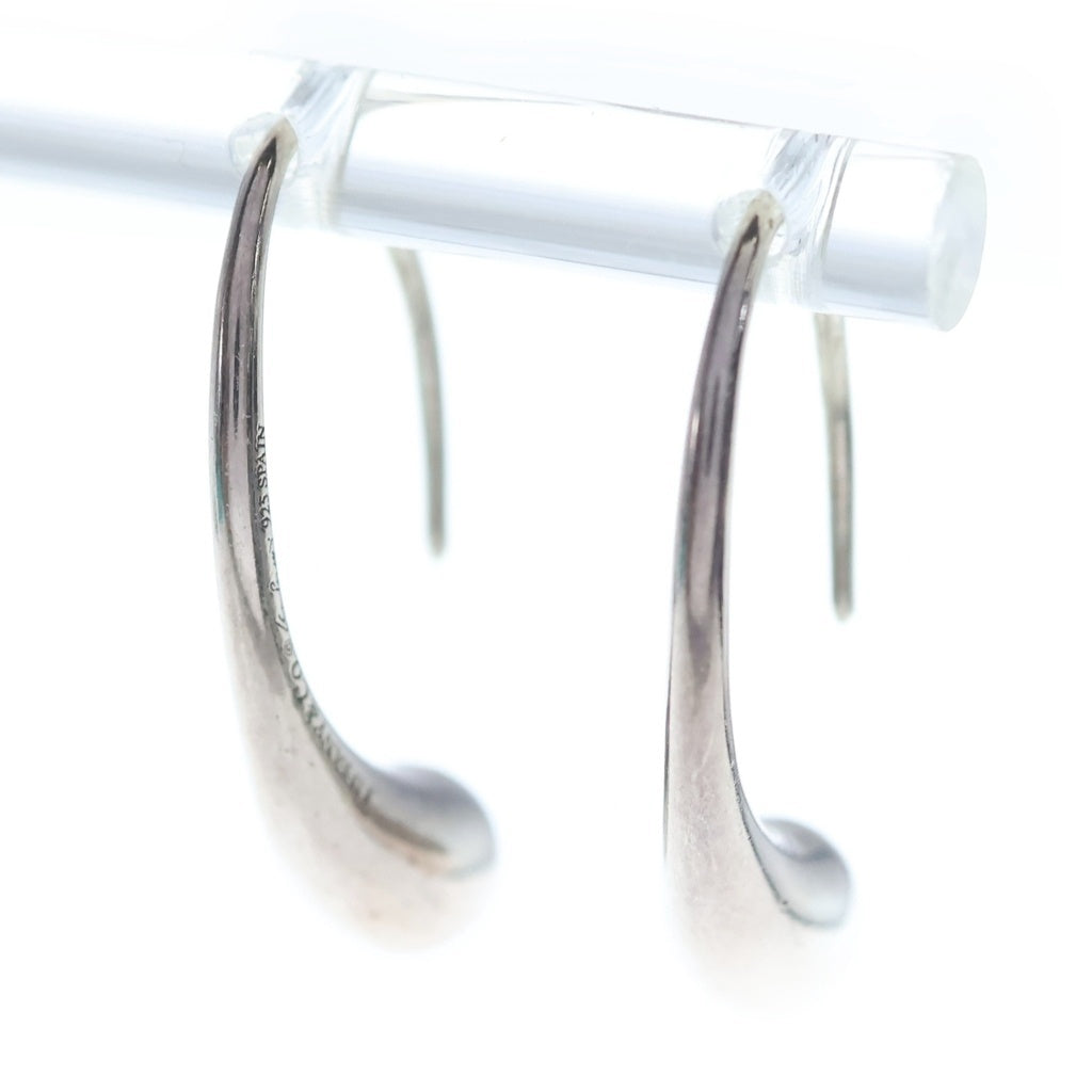 TIFFANY & Co.(ティファニー) エルサペレッティ ティアドロップ フープピアス SV925 シルバー レディース