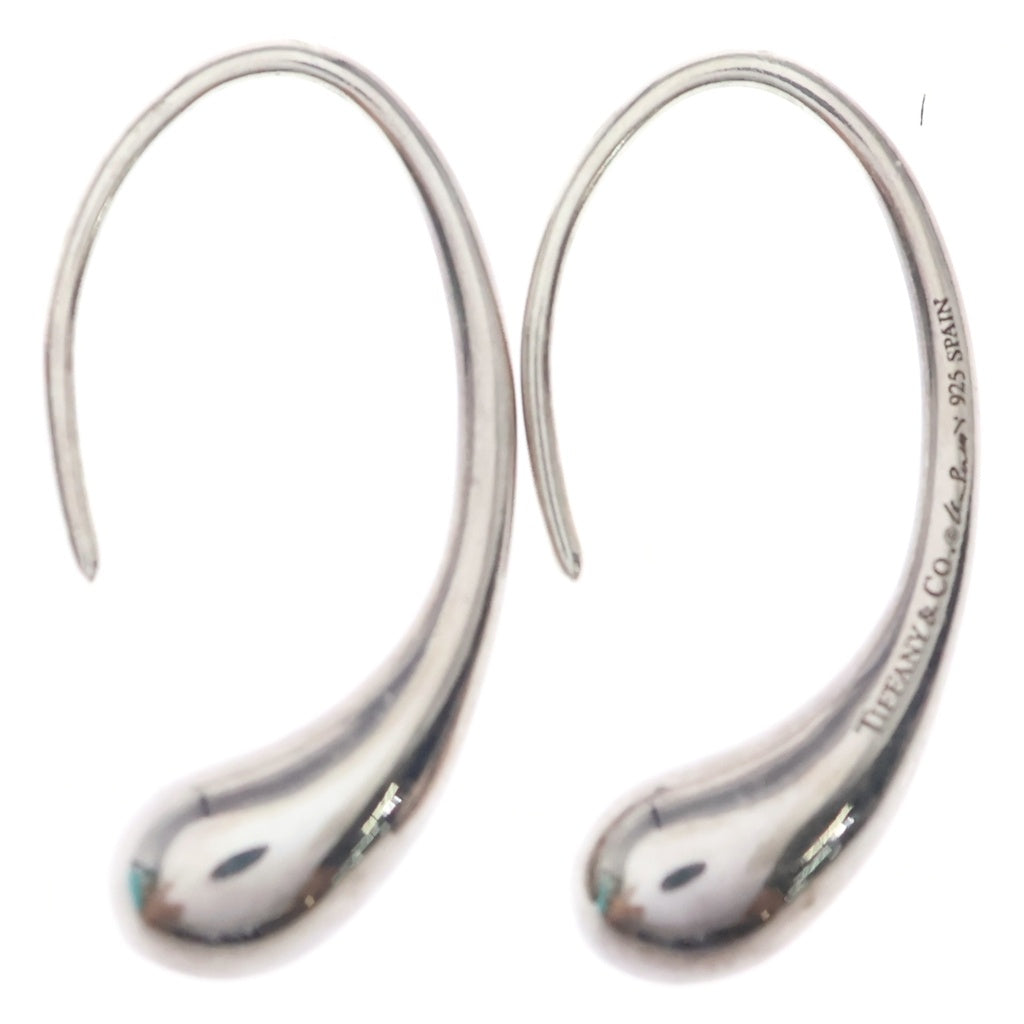 TIFFANY & Co.(ティファニー) エルサペレッティ ティアドロップ フープピアス SV925 シルバー レディース