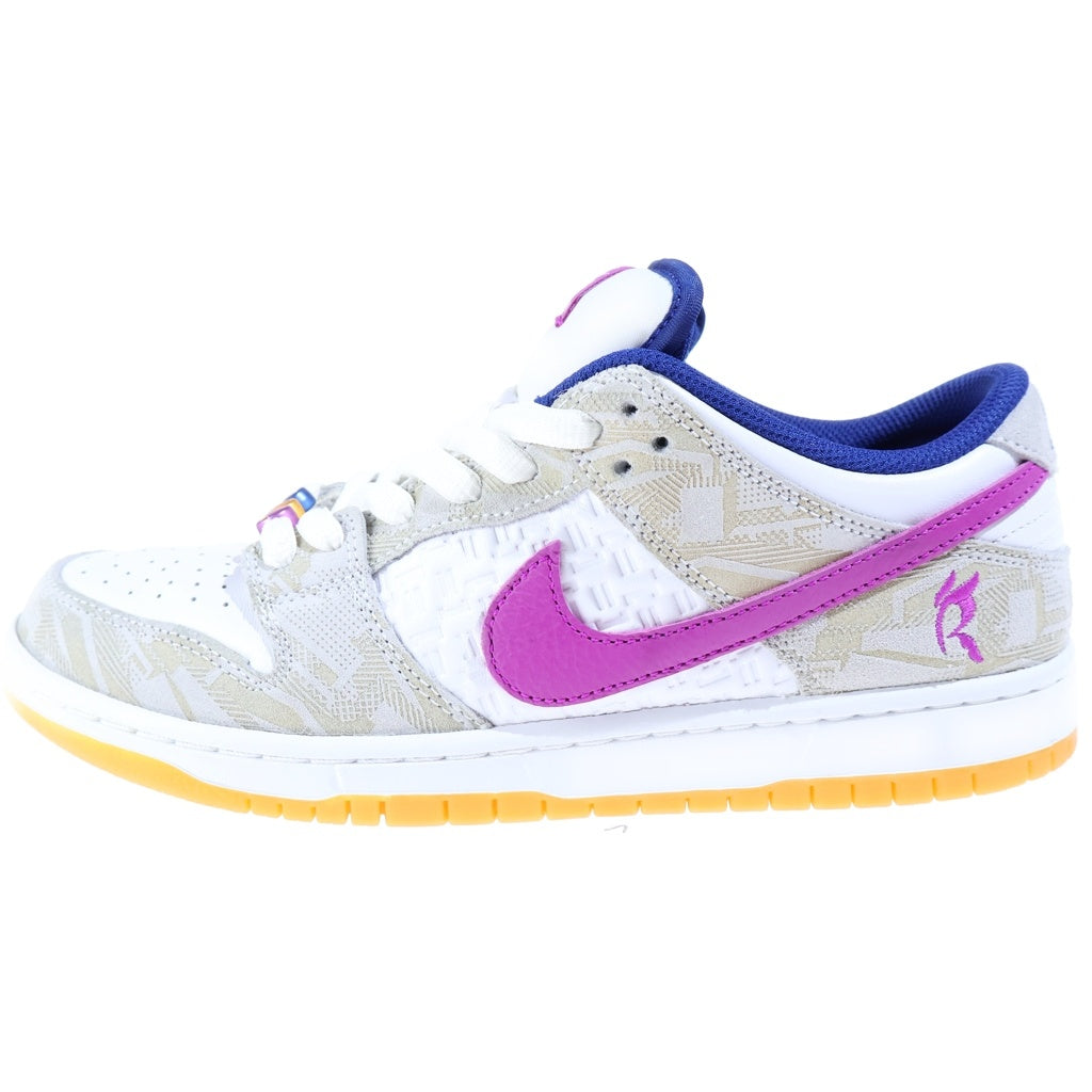 NIKE(ナイキ) ×RAYSSA LEAL DUNK LOW PRM RL PURE FZ5251-001 ライッサレアウ ダンク ローカットスニーカー ホワイト/グレー US9/27cm