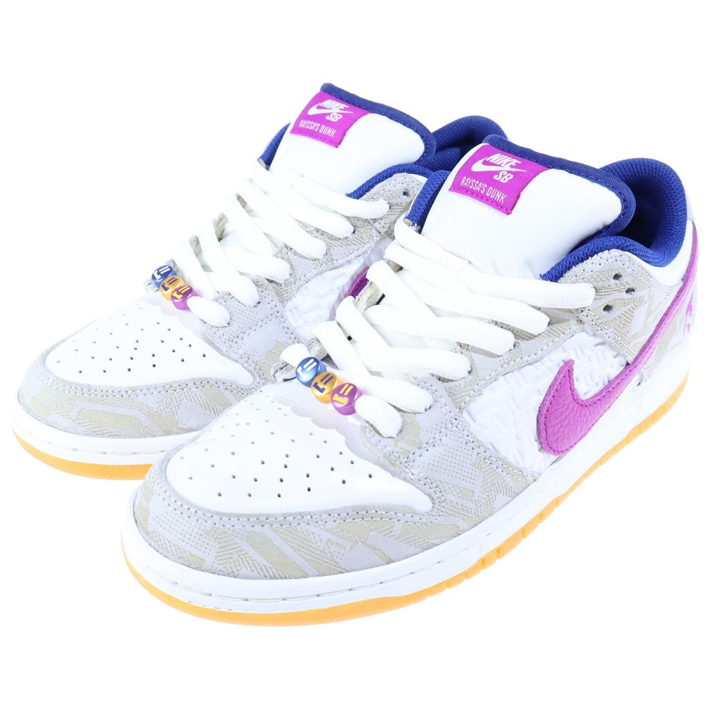 NIKE(ナイキ) ×RAYSSA LEAL DUNK LOW PRM RL PURE FZ5251-001 ライッサレアウ ダンク ローカットスニーカー ホワイト/グレー US9/27cm