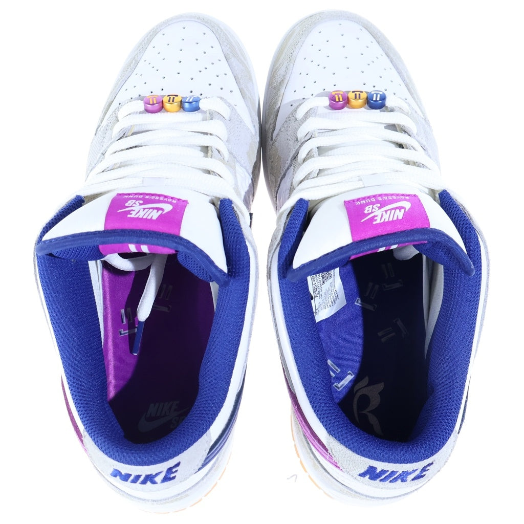 NIKE(ナイキ) ×RAYSSA LEAL DUNK LOW PRM RL PURE FZ5251-001 ライッサレアウ ダンク ローカットスニーカー ホワイト/グレー US9/27cm