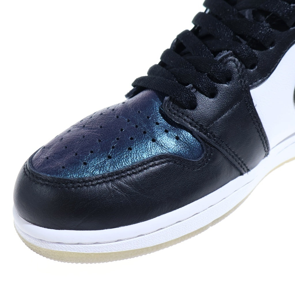 NIKE(ナイキ) AIR JORDAN 1 RETRO HIGH OG ALLSTER 2017 CHAMELEON エアジョーダン1 カメレオン ハイカットスニーカー メタリックブルー/ホワイト US10/28cm 907958-015
