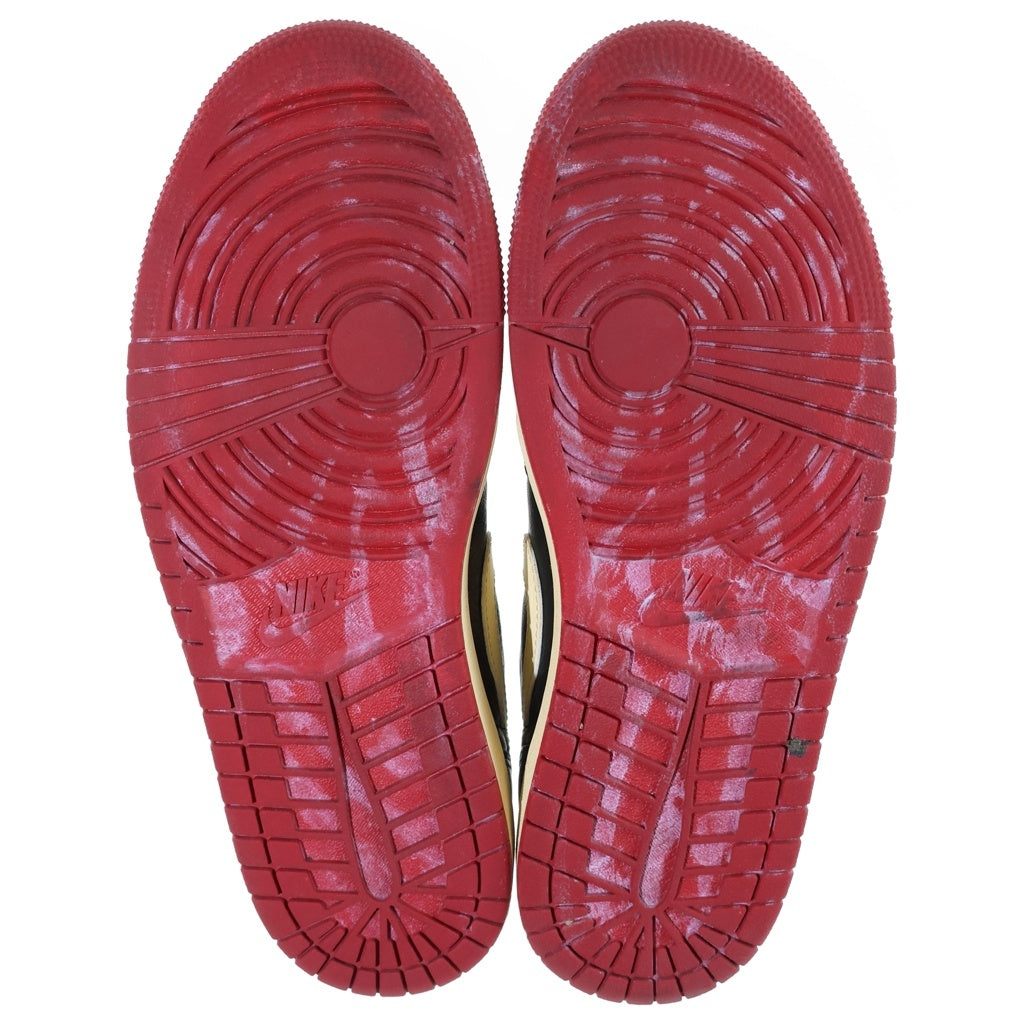 NIKE(ナイキ) ×NIGEL SYLVESTER AIR JORDAN 1 RETRO LW OG IB8958-001 ナイジェルシルベスター エアジョーダン1 ローカットスニーカー ブラック/セイル US9.5/27.5cm