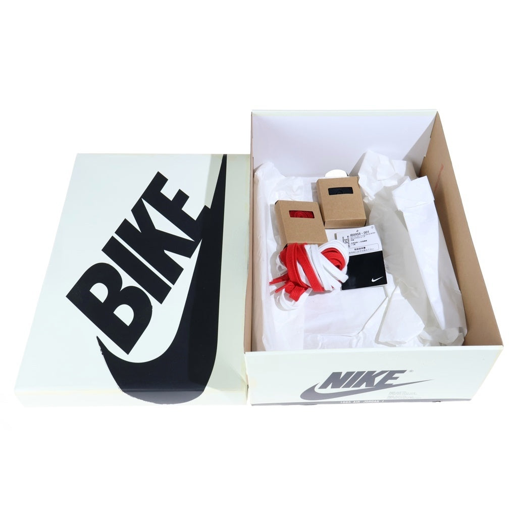 NIKE(ナイキ) ×NIGEL SYLVESTER AIR JORDAN 1 RETRO LW OG IB8958-001 ナイジェルシルベスター エアジョーダン1 ローカットスニーカー ブラック/セイル US9.5/27.5cm