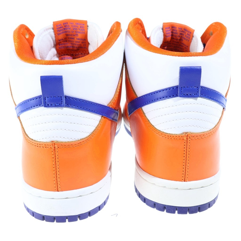 NIKE(ナイキ) DUNK HIGH DANNY SUPA RETRO AH0471-841 ダンク ダニースパレトロ ハイカットスニーカー オレンジ/ホワイト US10/28cm