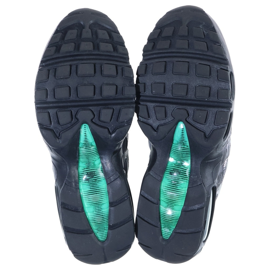 NIKE(ナイキ) ×ATMOS AIR MAX95 AQ0925-001 アトモス エアマックス95 ローカットスニーカー グレー US9/27cm