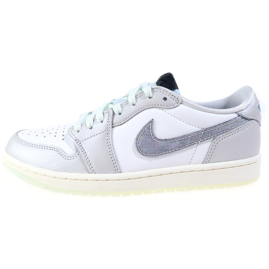 NIKE(ナイキ) AIR JORDAN 1 RETRO LOW OG LUNAR NEW YEAR エアジョーダン1 ルナニューイヤー ローカットスニーカー ホワイト/グレー US8/26cm HF3144-100