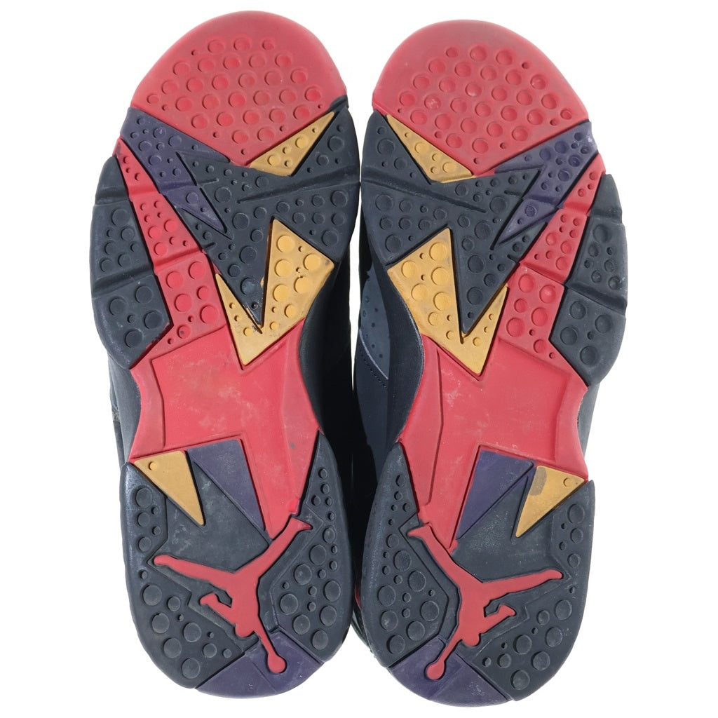 NIKE(ナイキ) 【1992年製 観賞用】AIR JORDAN 7 OG RAPTORS 130014-060 エアジョーダン7 ラプターズ ハイカットスニーカー ブラック/レッド US8.5/26.5cm