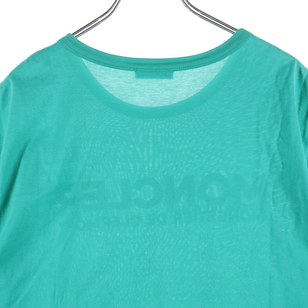 MONCLER(モンクレール) MAGLIA T-SHIRT ラバーロゴ 半袖Tシャツ カットソー グリーン G10918C7D910
