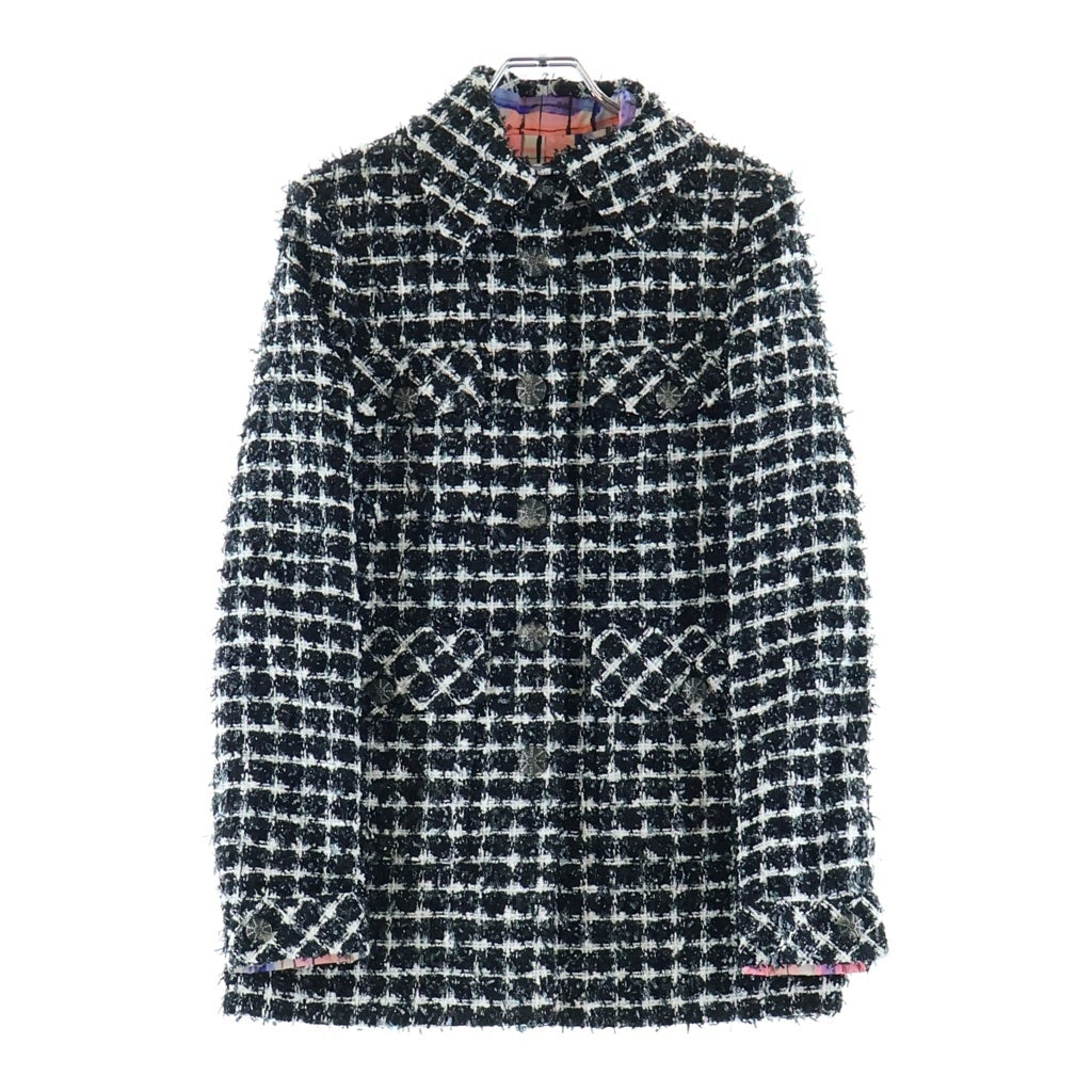 CHANEL(シャネル) ココマーク ジャケット 2020S ツイード ブラック