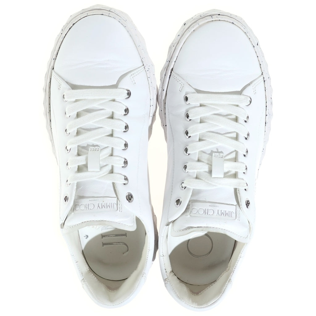 JIMMY CHOO(ジミーチュウ) DIAMOND LIGHT/M ダイヤモンドライトマキシ ローカットスニーカー シューズ ホワイト RXN 231 レディース