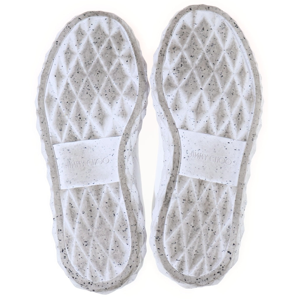 JIMMY CHOO(ジミーチュウ) DIAMOND LIGHT/M ダイヤモンドライトマキシ ローカットスニーカー シューズ ホワイト RXN 231 レディース