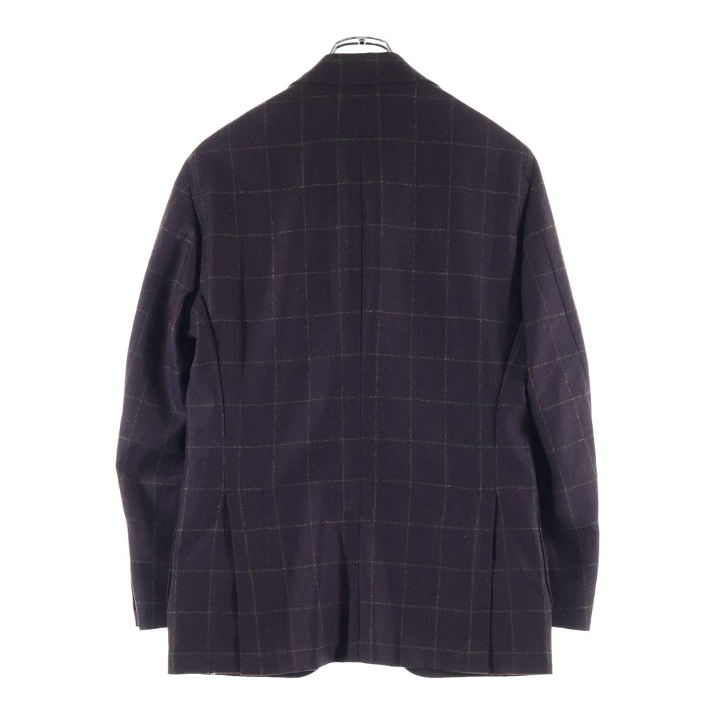 NO BRAND(ノーブランド) ガボ NEW NAPOLI テーラードジャケット ウールジャケット パープル
