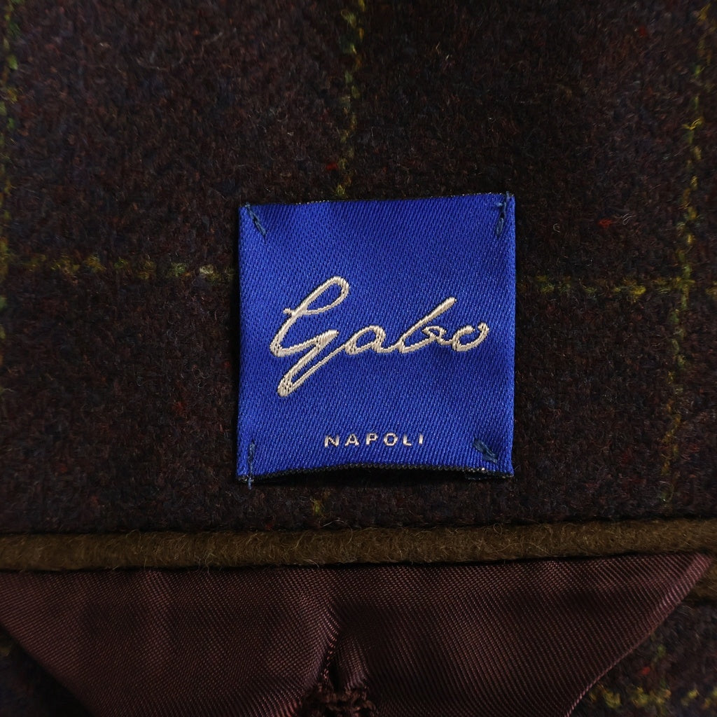 NO BRAND(ノーブランド) ガボ NEW NAPOLI テーラードジャケット ウールジャケット パープル