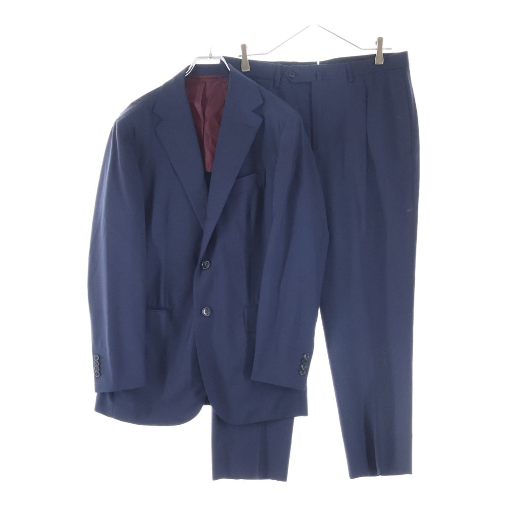STILE LATINO(スティレラティーノ) AUVINCENZO30PAR2 セットアップスーツ ウール 3Bテーラードジャケット スラックスパンツ ネイビー AW12319