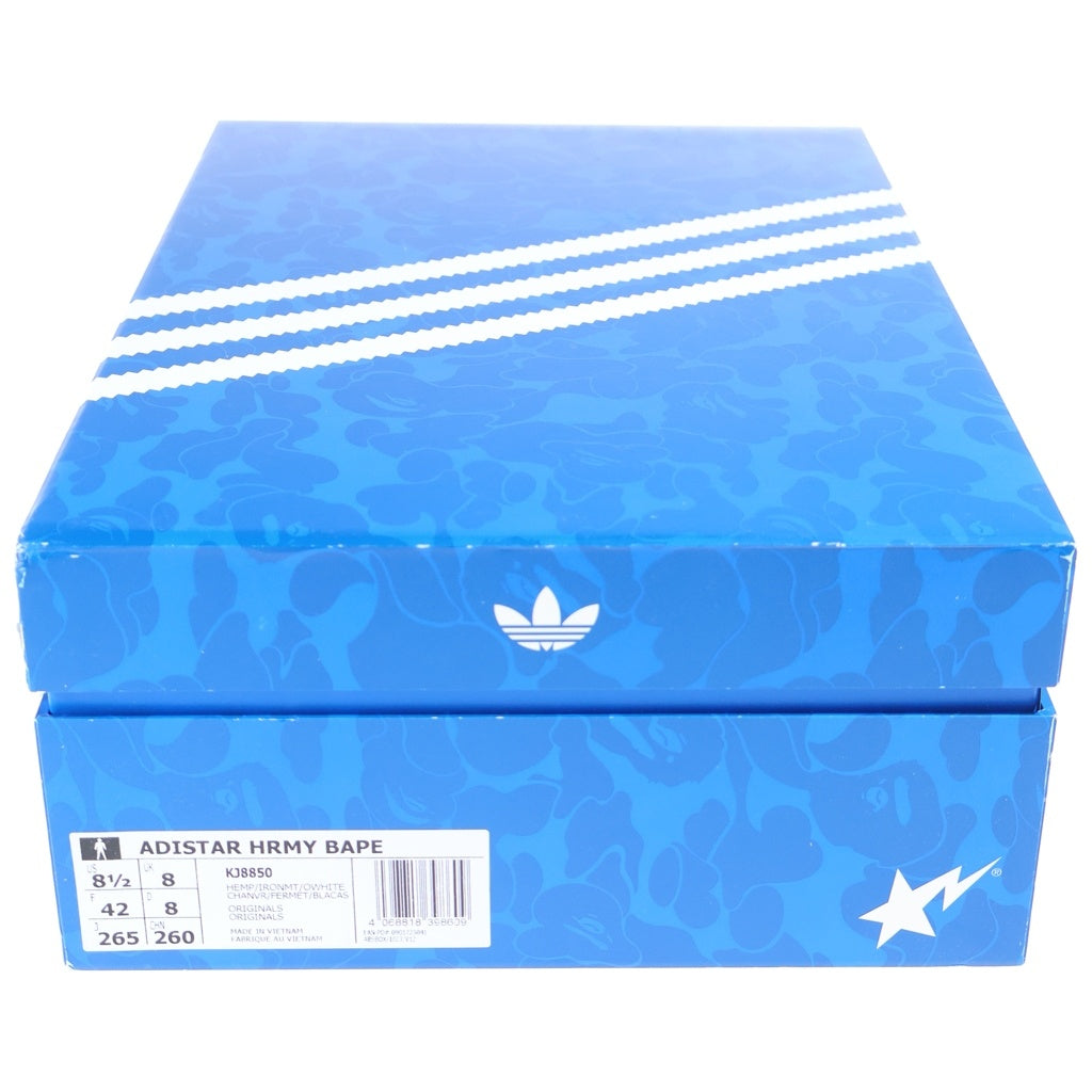 adidas(アディダス) ×A BATHING APE ADISTAR HRMY WORLD CUP PACK アベイシングエイプ アディスター ワールドカップパック ローカットスニーカー マルチカラー US8.5/26.5cm KJ8850