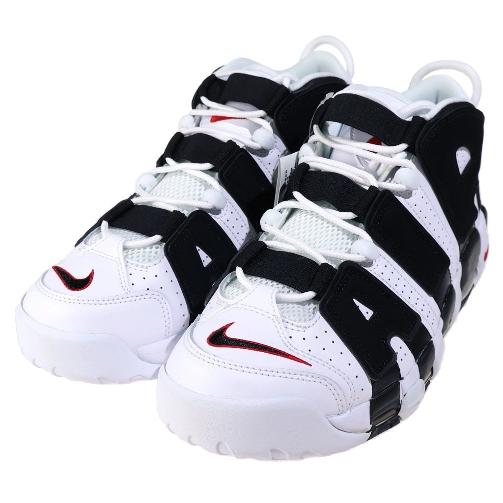 NIKE(ナイキ) AIR MORE UPTEMPO (2020) エアモアアップテンポ ハイカットスニーカー ホワイト/ブラック US9.5/27.5cm 414962-105
