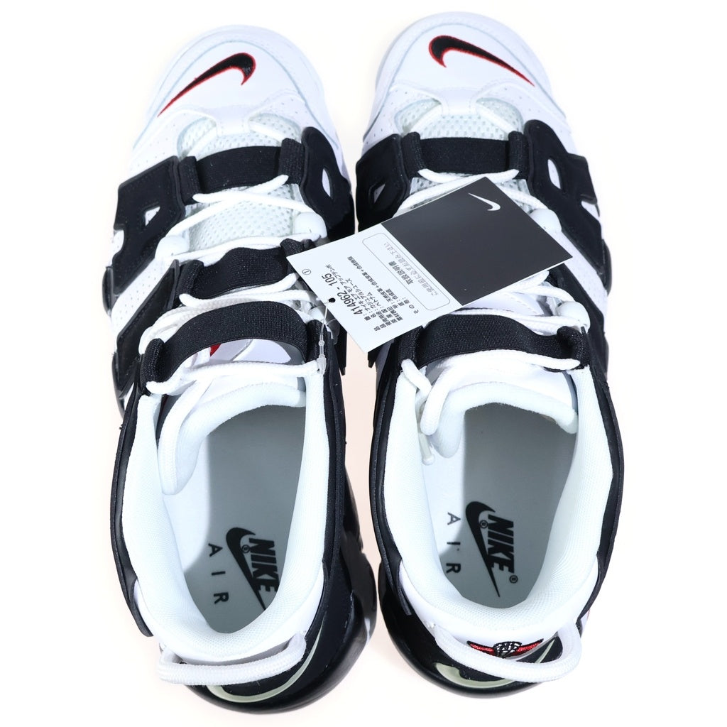 NIKE(ナイキ) AIR MORE UPTEMPO (2020) エアモアアップテンポ ハイカットスニーカー ホワイト/ブラック US9.5/27.5cm 414962-105