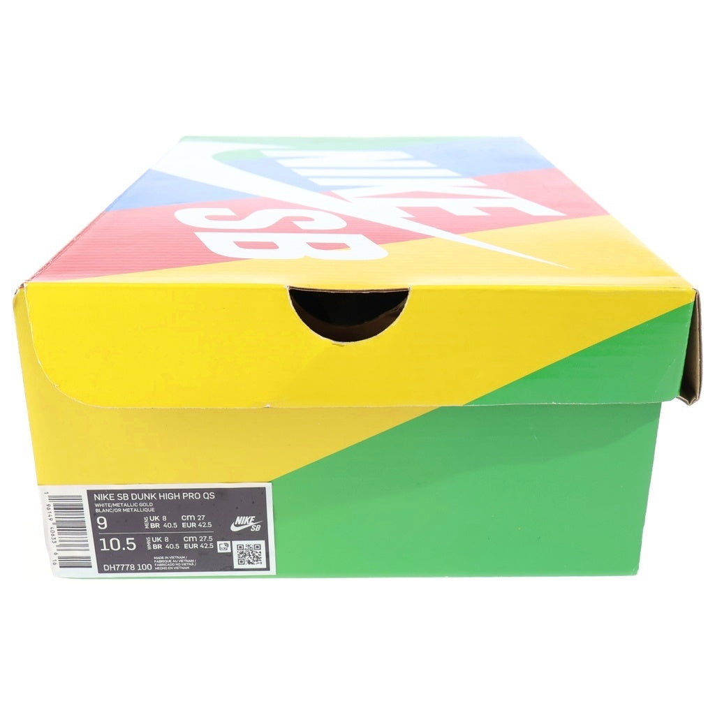 NIKE SB(ナイキエスビー) ×FROSKATE DUNK HIGH PRO QS All LOVE フロスケート ダンク ハイカットスニーカー マルチカラー US9/27cm DH7778-100