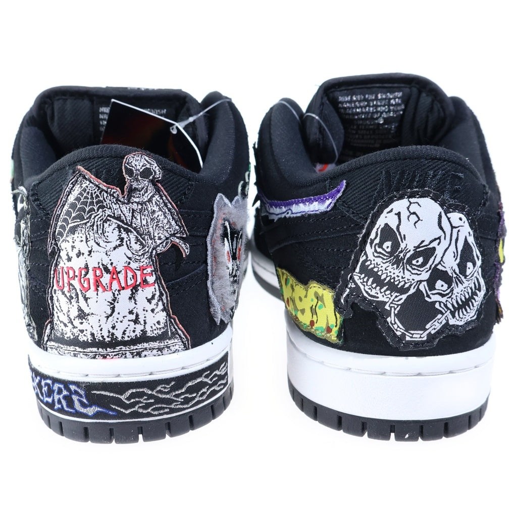 NIKE SB(ナイキエスビー) ×NECK FACE DUNK LOW PRO QS DQ4488-001ネックフェイス ダンク ローカットスニーカー ブラック US9/27cm DQ4488-001