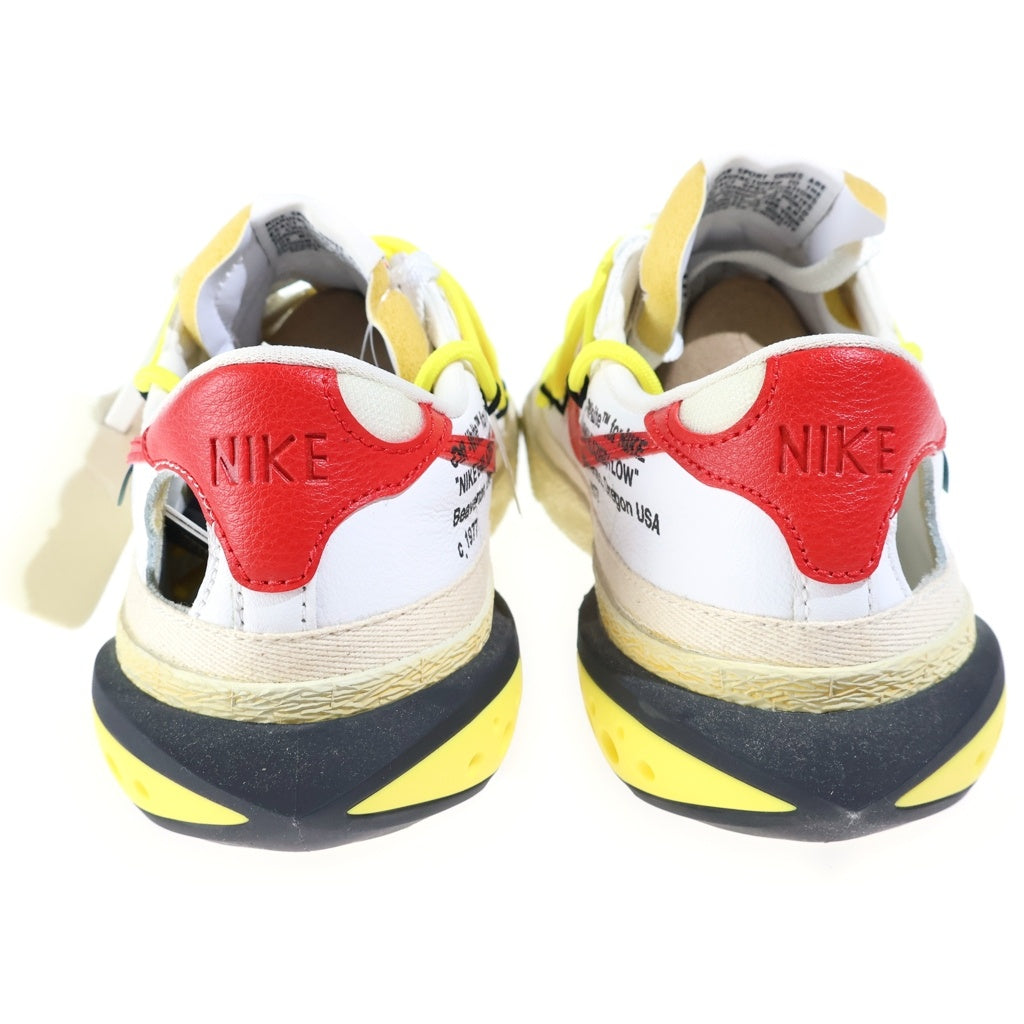 NIKE(ナイキ) ×OFF WHITE BLAZER LOW '77 オフホワイト ブレーザー ローカットスニーカー ホワイト US8.5/26.5cm DH7863-100