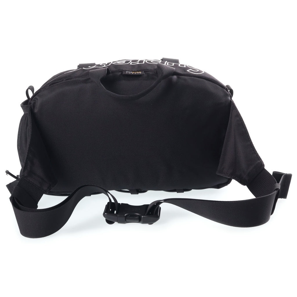 SUPREME(シュプリーム) 19AW WAIST BAG ウェイストバッグ ボックスロゴ ショルダーバッグ ブラック