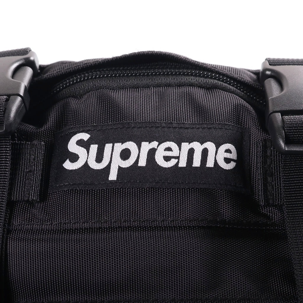 SUPREME(シュプリーム) 19AW WAIST BAG ウェイストバッグ ボックスロゴ ショルダーバッグ ブラック