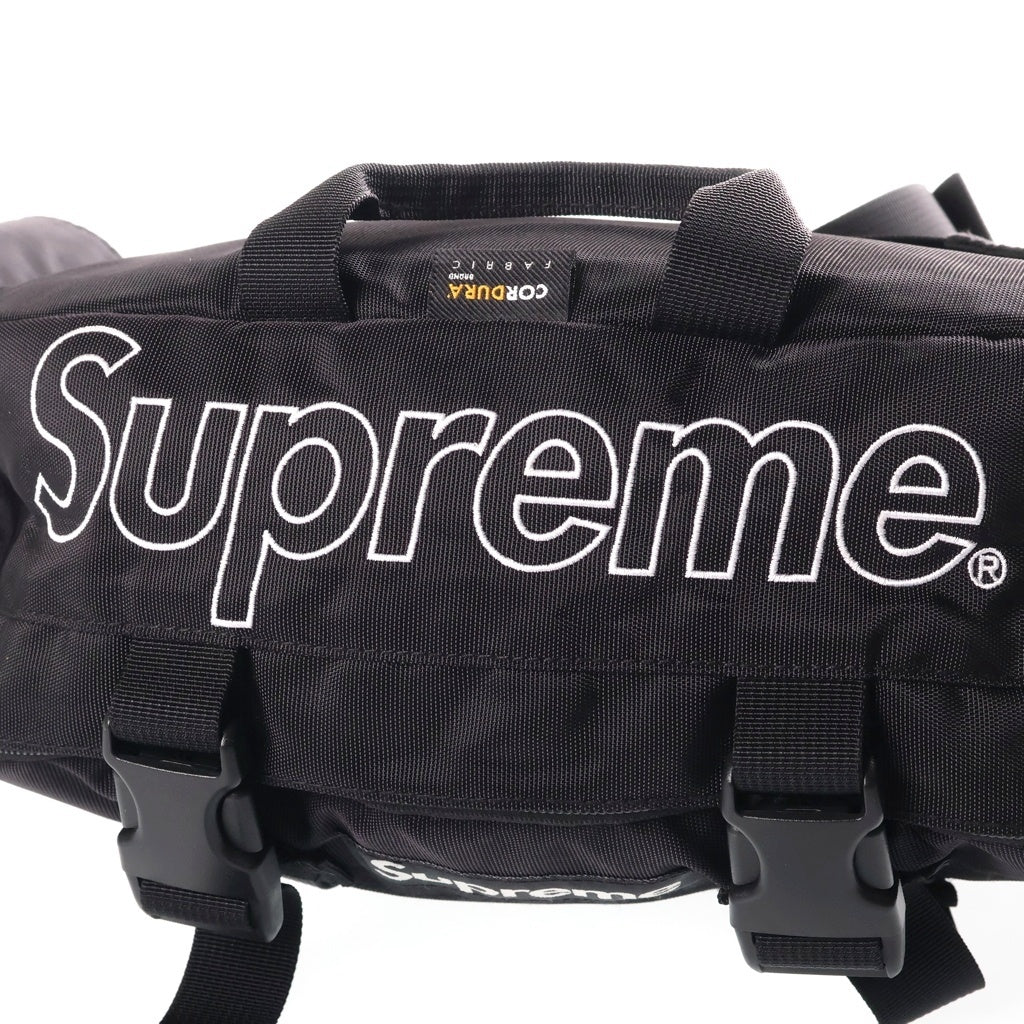 SUPREME(シュプリーム) 19AW WAIST BAG ウェイストバッグ ボックスロゴ ショルダーバッグ ブラック
