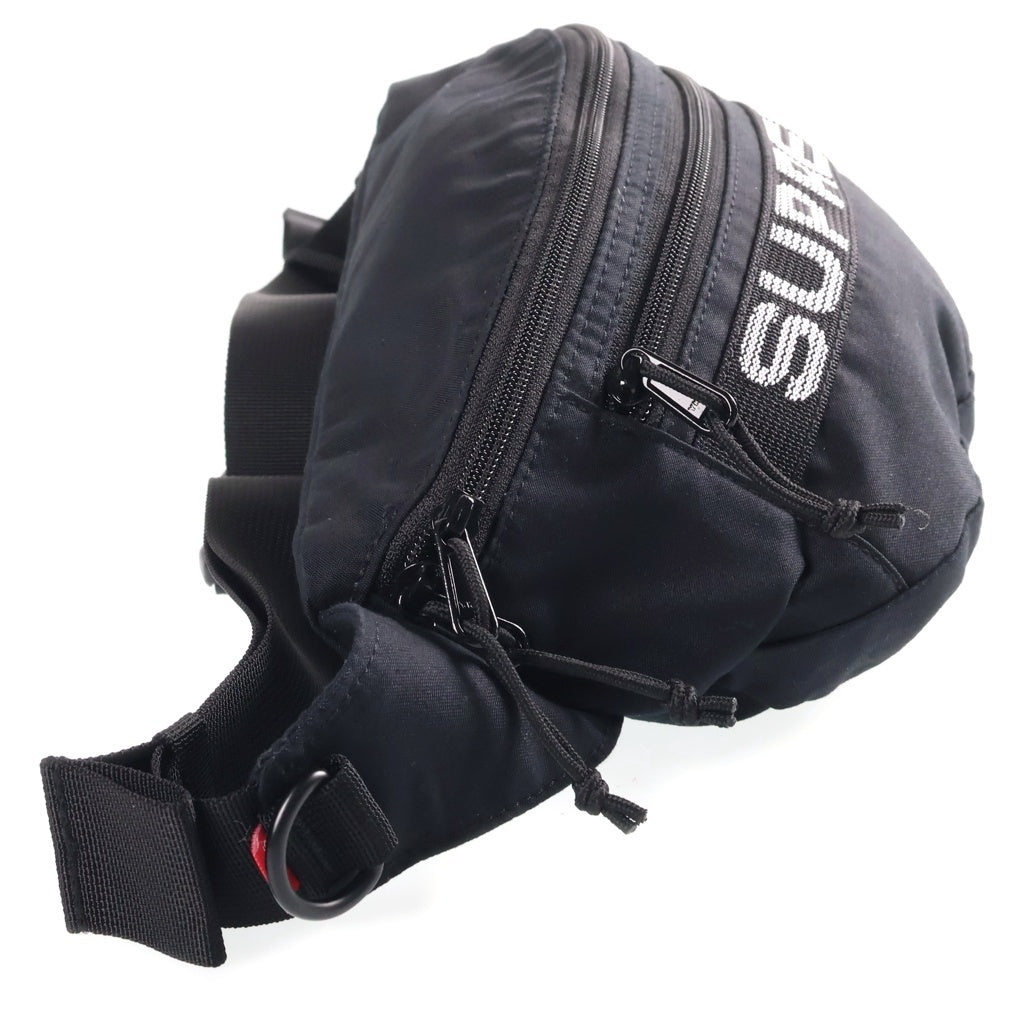 SUPREME(シュプリーム) 23SS Field Waist Bag フィールドウエストバッグ ボックスロゴ ショルダーバッグ ブラック