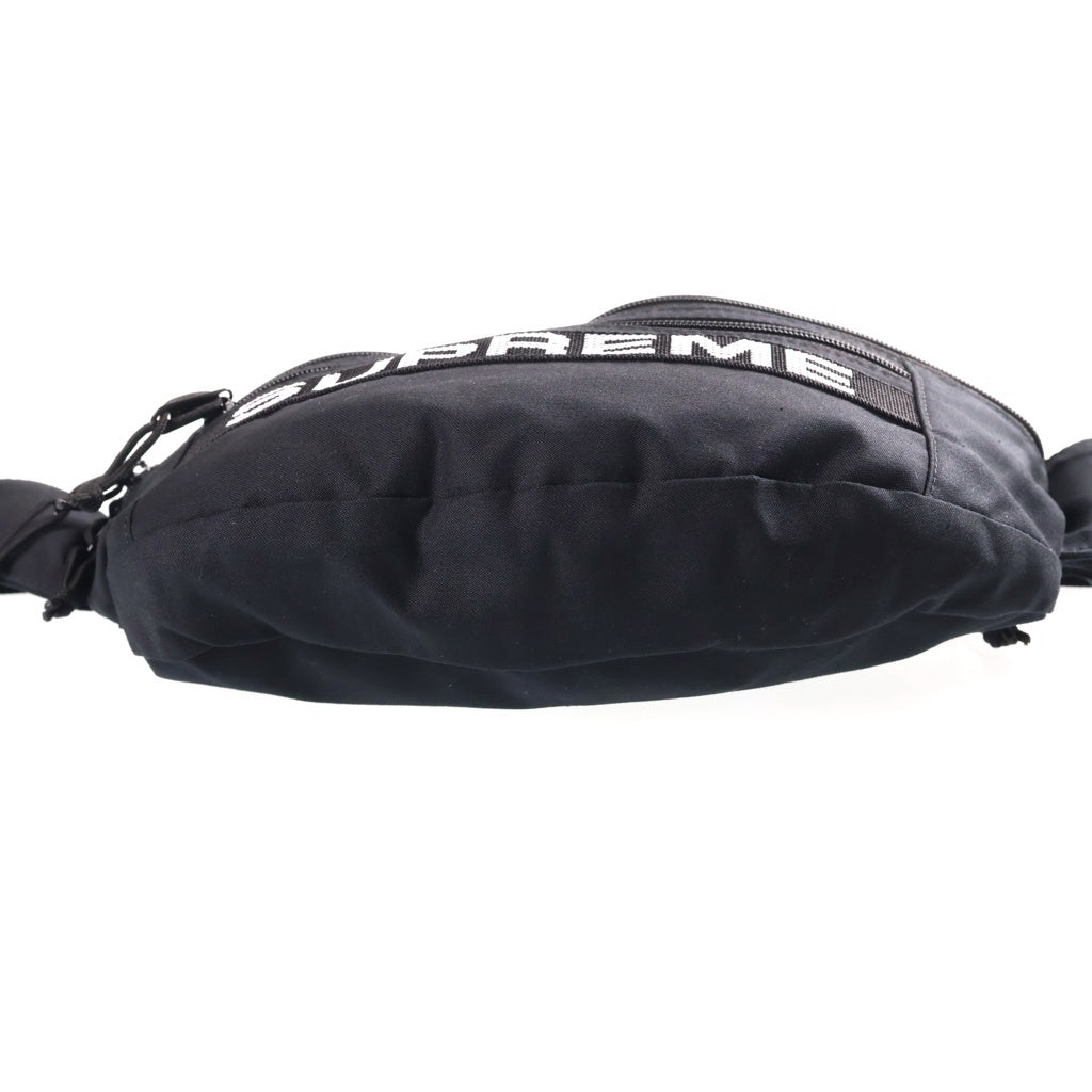 SUPREME(シュプリーム) 23SS Field Waist Bag フィールドウエストバッグ ボックスロゴ ショルダーバッグ ブラック