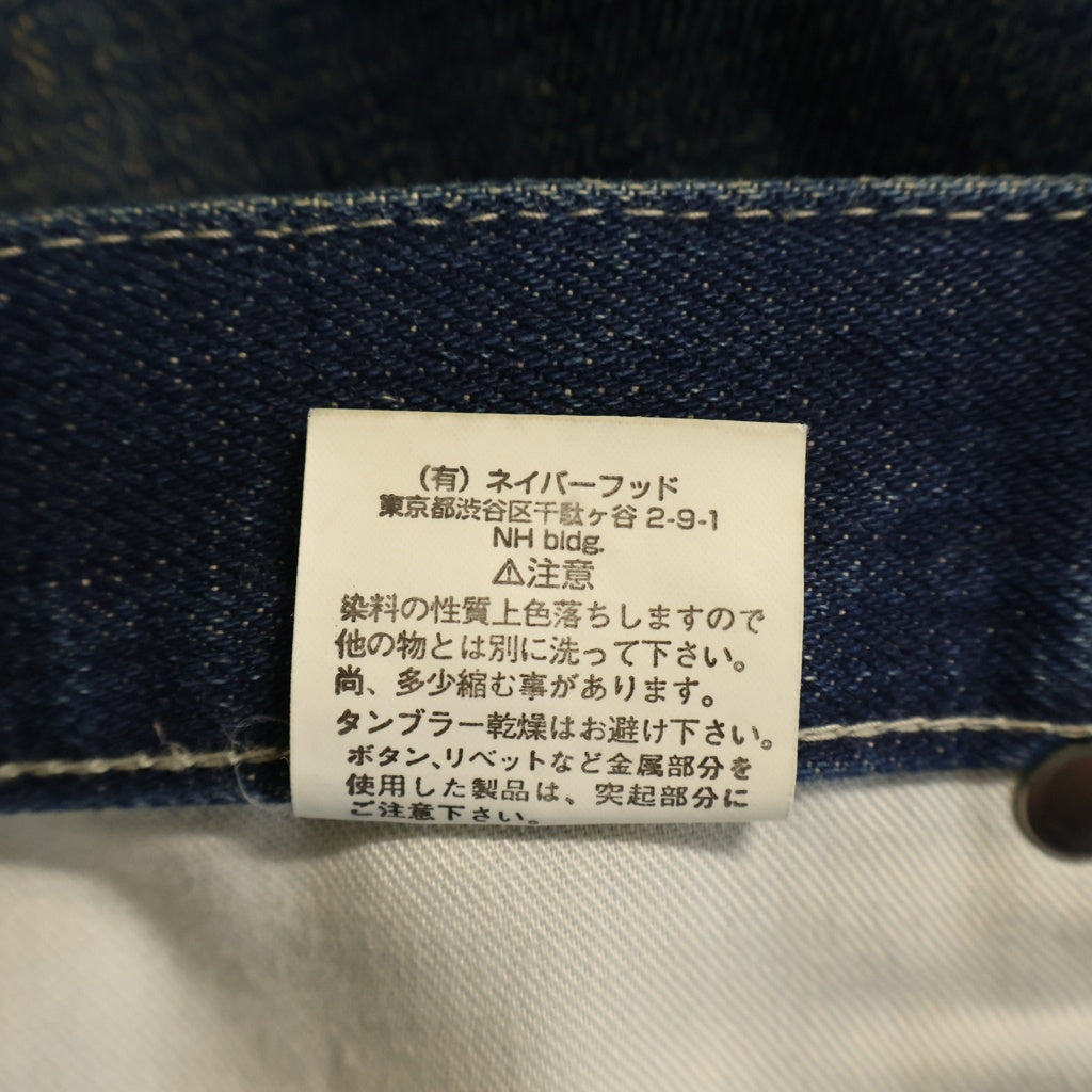 NEIGHBORHOOD(ネイバーフッド) 2004 BASIC SAVAGE ヴィンテージ加工 ストレートデニムパンツ 04年製 インディゴ DCNH-PT-14
