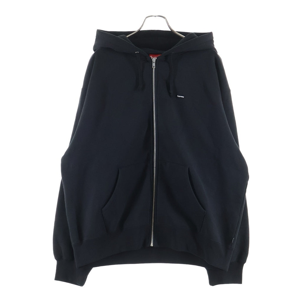 SUPREME(シュプリーム) 23AW Small Box Zip Up Hooded Sweatshirt スモールボックスロゴ スウェットジップパーカー ブラック