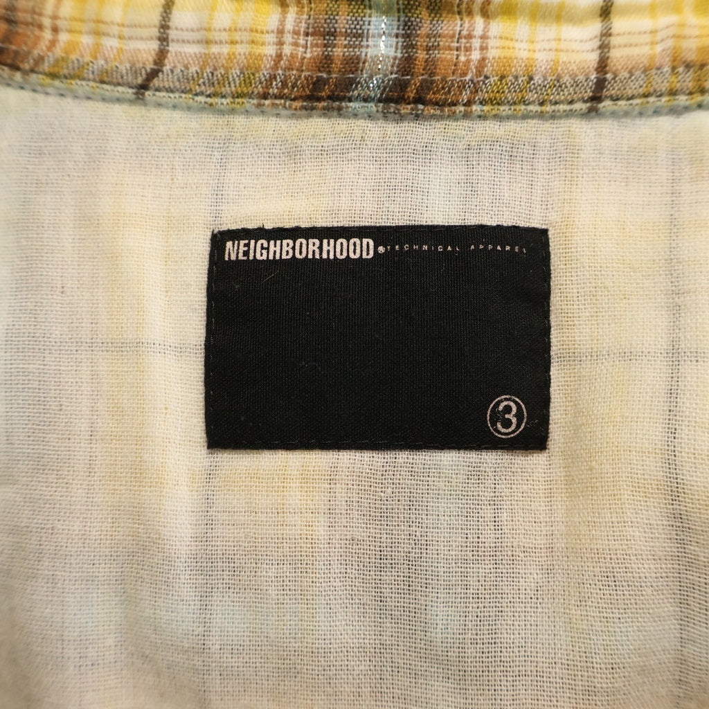 NEIGHBORHOOD(ネイバーフッド) 00S ウエスタン 長袖シャツ ベージュ SPNH-SH-05