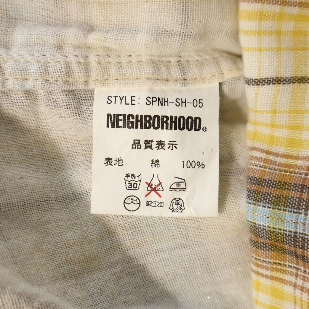 NEIGHBORHOOD(ネイバーフッド) 00S ウエスタン 長袖シャツ ベージュ SPNH-SH-05