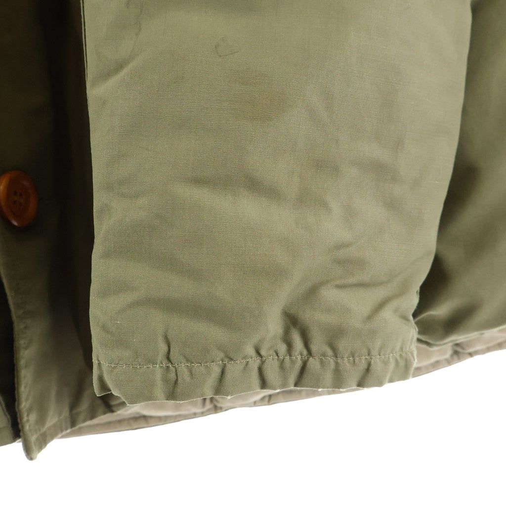 Eddie Bauer(エディバウワー) 60S VINTAGE ノースウィンド 襟ファー付き ノースウィンドジャケット 日の出タグ カーキ