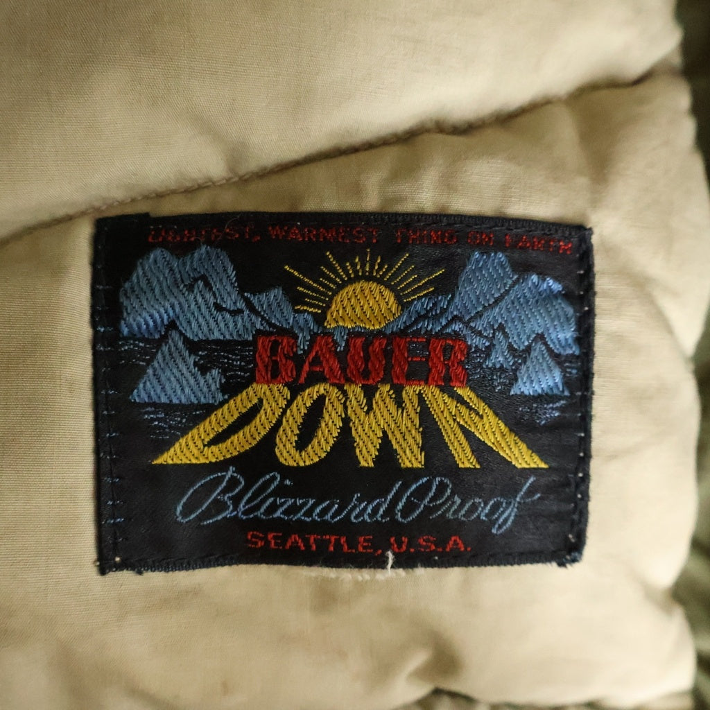 Eddie Bauer(エディバウワー) 60S VINTAGE ノースウィンド 襟ファー付き ノースウィンドジャケット 日の出タグ カーキ