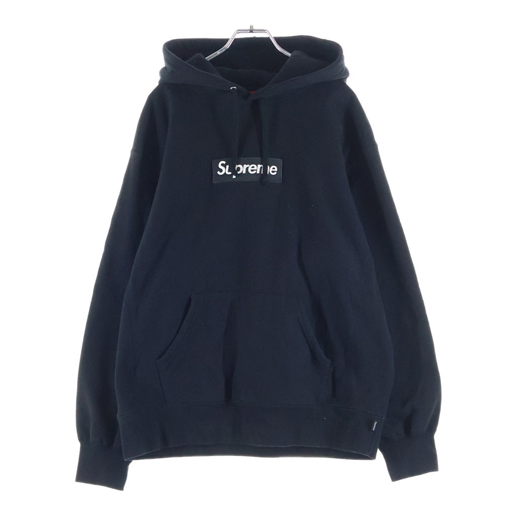 SUPREME(シュプリーム) 21AW Box Logo Hooded Sweatshirt ボックスロゴ スウェットプルオーバーパーカー ブラック