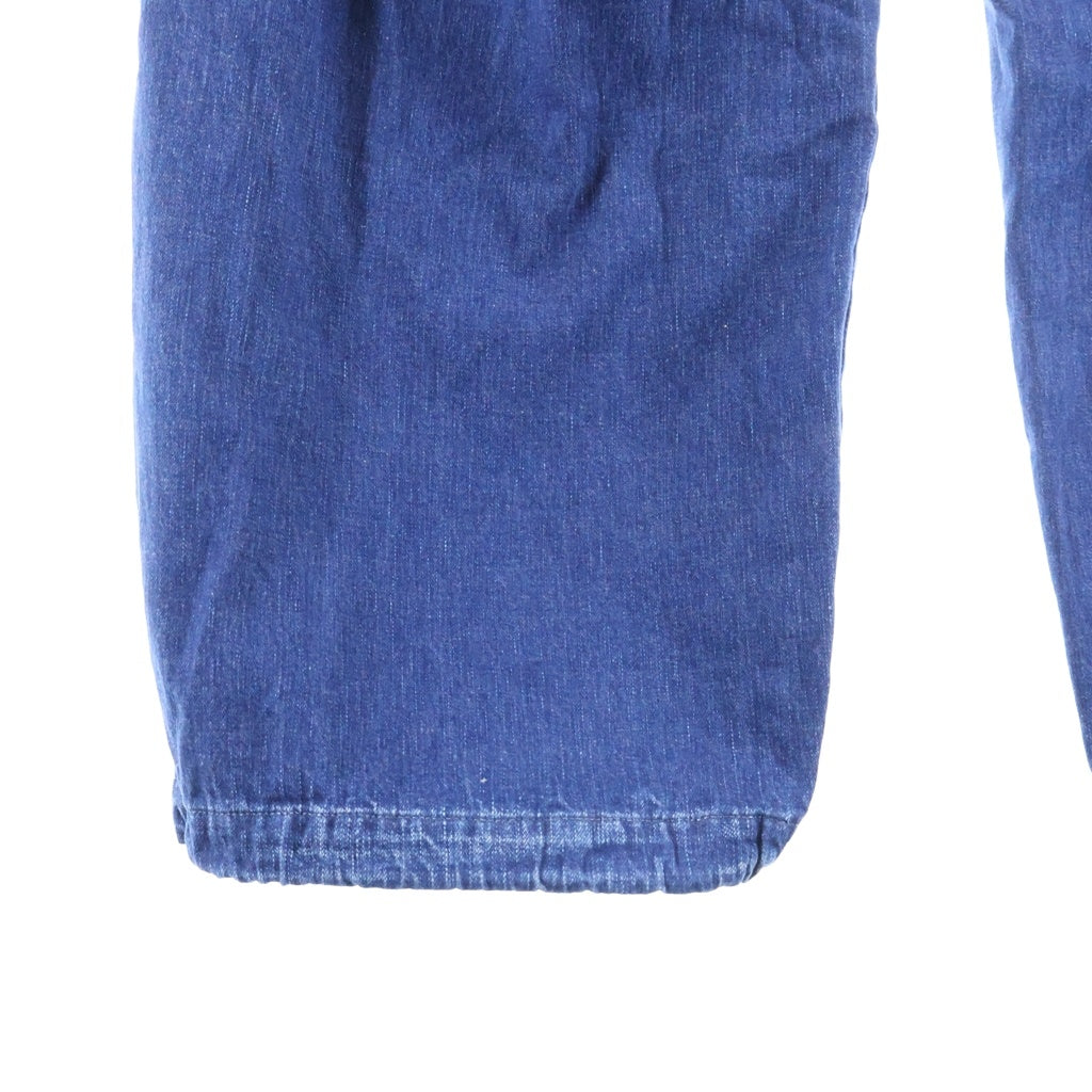 ALOUND(アラウンド) VENTILATION DENIM WORK PANTS ベンチレーションデニムワークパンツ ワイドジーンズ インディゴ
