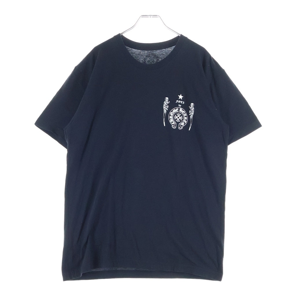 CHROME HEARTS(クロムハーツ) FOTI S/S TEE フォティ ナスカル プリントロゴ 半袖Tシャツ カットソー ブラック