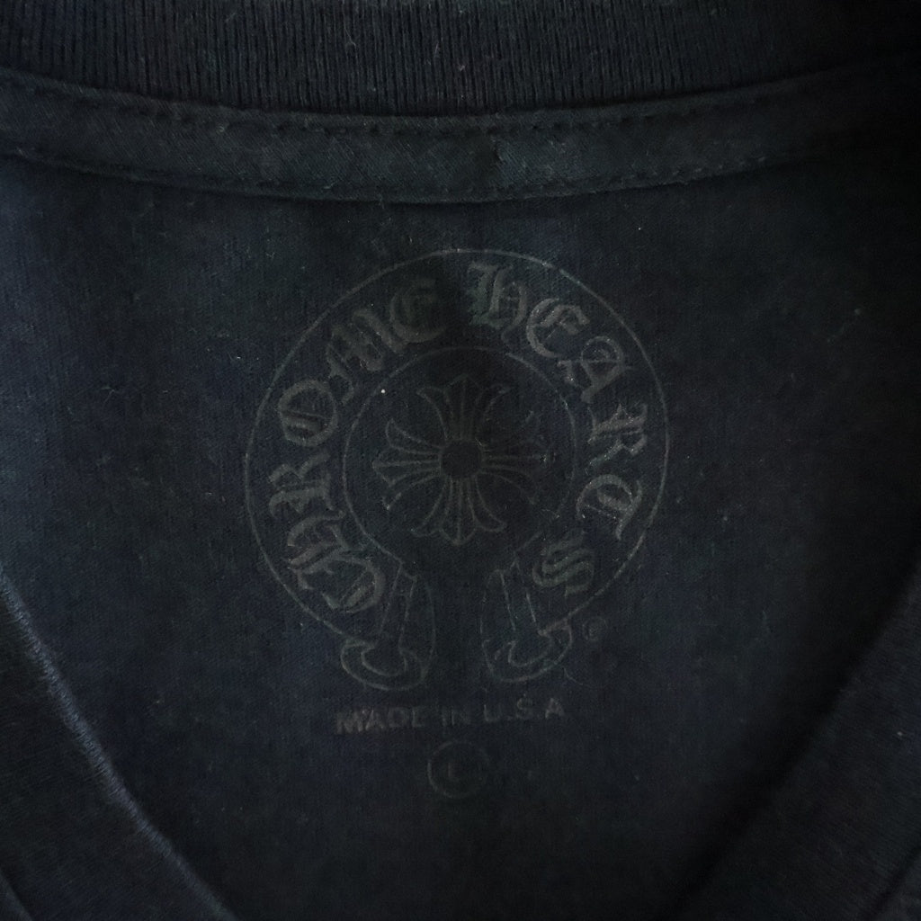CHROME HEARTS(クロムハーツ) FOTI S/S TEE フォティ ナスカル プリントロゴ 半袖Tシャツ カットソー ブラック