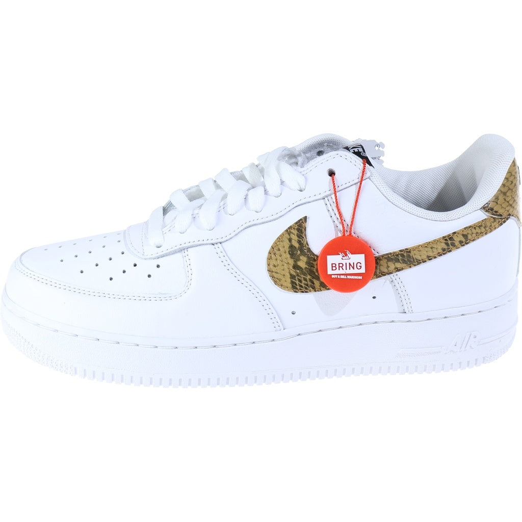 NIKE(ナイキ) AIR FORCE1 RETRO PRM QS IVORY SNAKE AO1635-100 エアフォース1 アイボリースネーク ローカットスニーカー ホワイト US10/28cm
