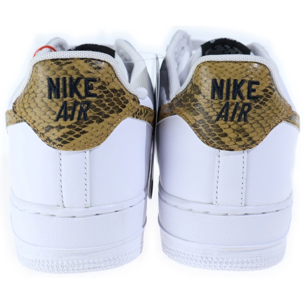 NIKE(ナイキ) AIR FORCE1 RETRO PRM QS IVORY SNAKE AO1635-100 エアフォース1 アイボリースネーク ローカットスニーカー ホワイト US10/28cm