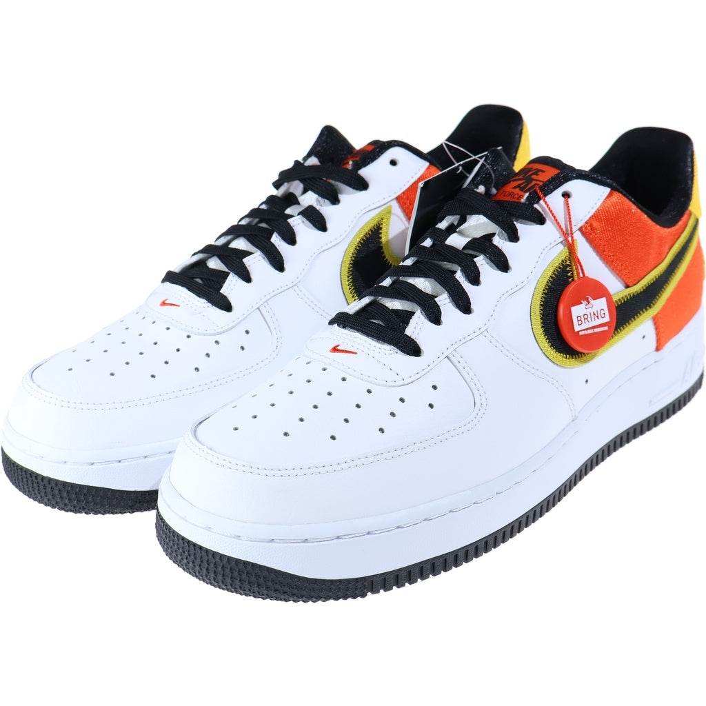 NIKE(ナイキ) AIR FORCE 1 07 LV8 ROSWELL RAYGUNS CU8070-100 エアフォース1 ロズウェルレイガンス ローカットスニーカー ホワイト/オレンジ US10/28cm