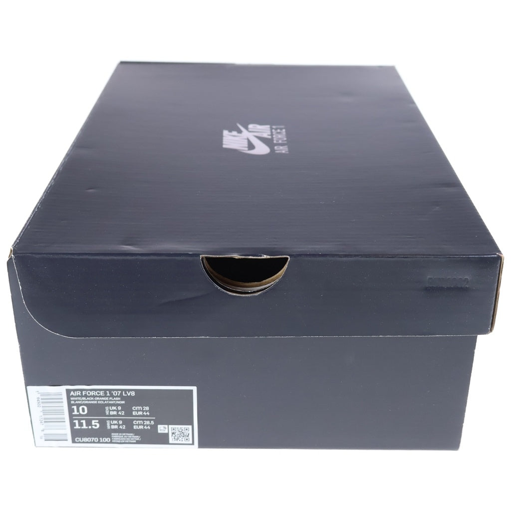 NIKE(ナイキ) AIR FORCE 1 07 LV8 ROSWELL RAYGUNS CU8070-100 エアフォース1 ロズウェルレイガンス ローカットスニーカー ホワイト/オレンジ US10/28cm