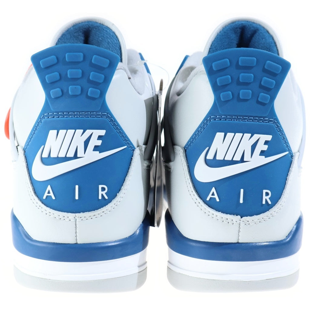 NIKE(ナイキ) AIR JORDAN 4 RETRO INDUSTRIAL BLUE FV5029-141 エアジョーダン4 レトロ インダストリアルブルー ハイカットスニーカー ホワイト/ブルー US10/28cm