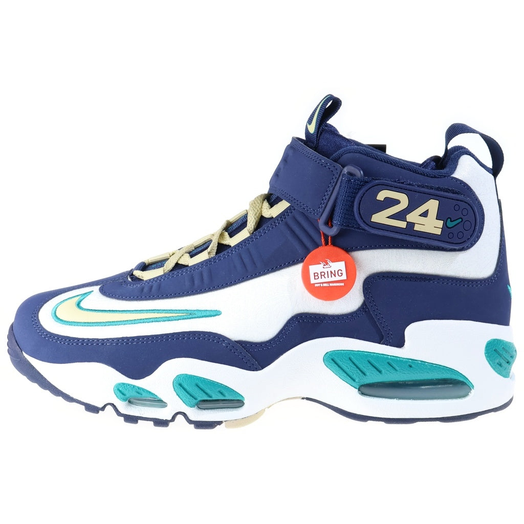 NIKE(ナイキ) AIR GRIFFEY MAX 1 HBCU SWINGMAN CLASSIC IV6299-410 エアグリフィーマックス1 ハイカットスニーカー ホワイト/ネイビー US10/28cm