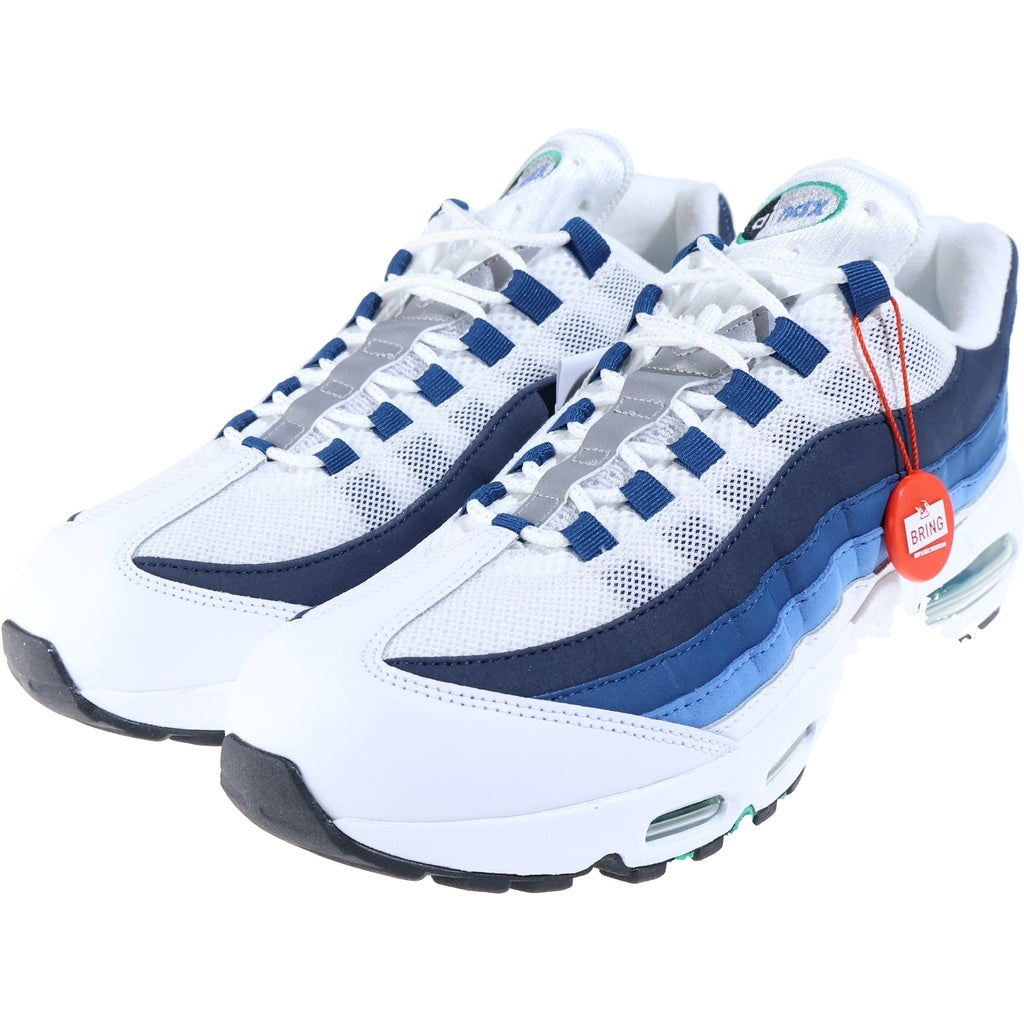 NIKE(ナイキ) AIR MAX 95 BIGBUBBLE IH7855-100 エアマックス95 OG ビッグバブル ローカットスニーカー ホワイト/ブルー US10/28cm