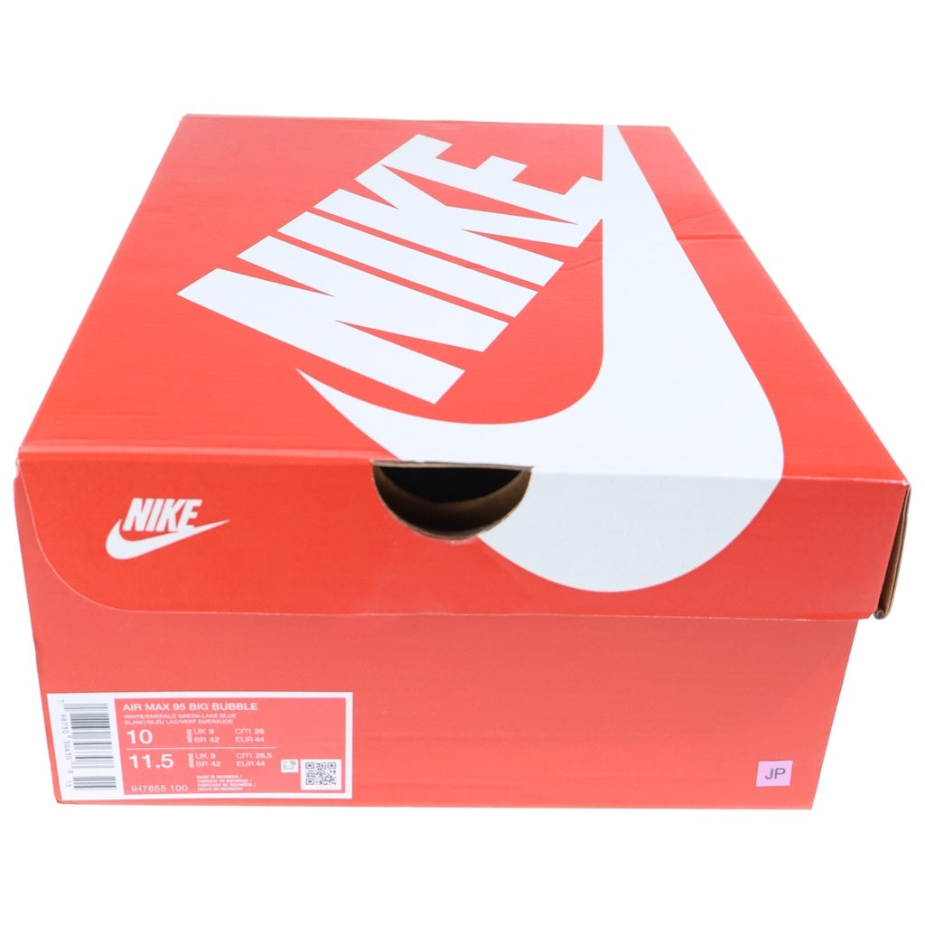 NIKE(ナイキ) AIR MAX 95 BIGBUBBLE IH7855-100 エアマックス95 OG ビッグバブル ローカットスニーカー ホワイト/ブルー US10/28cm