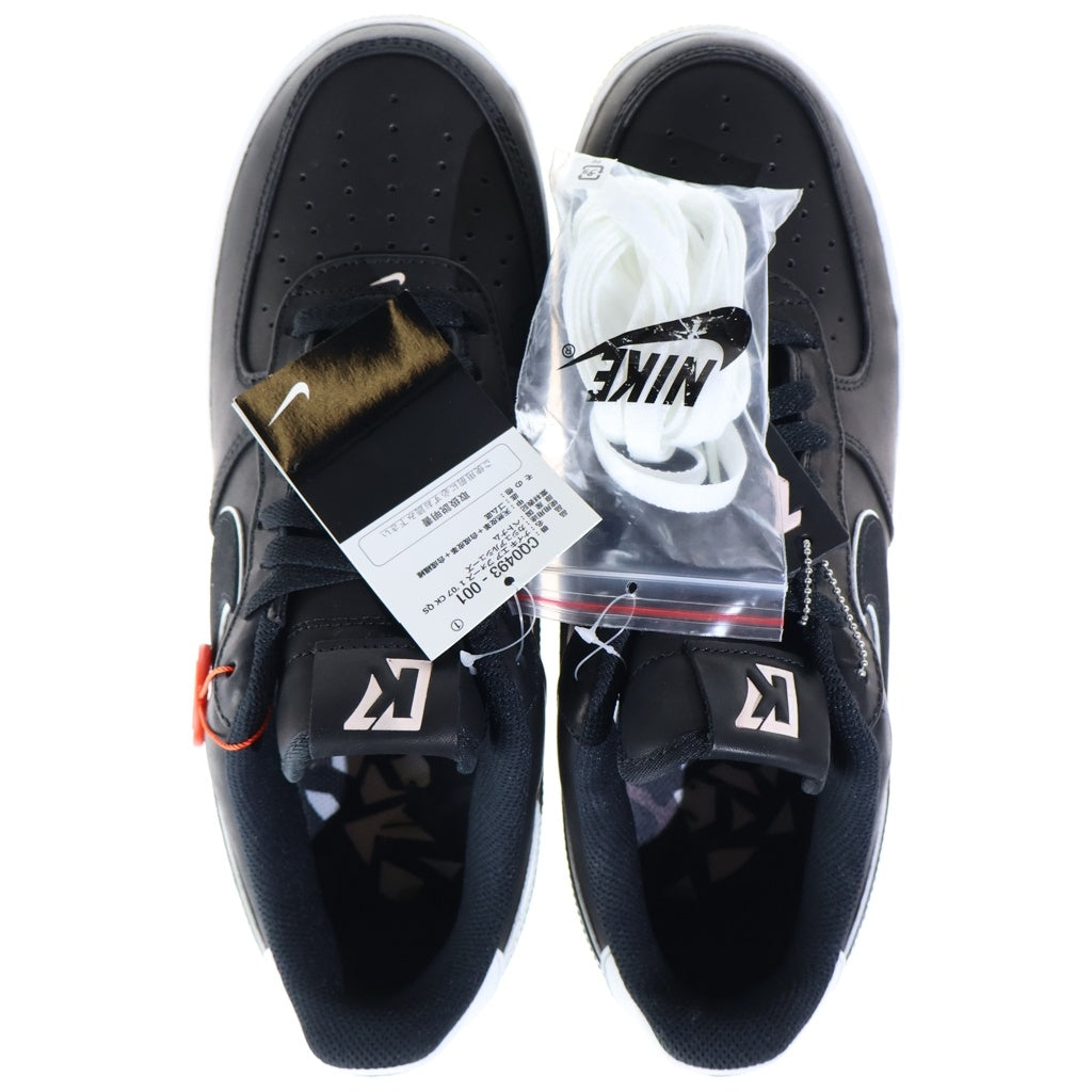 NIKE(ナイキ) ×COLIN KAEPERNICK AIR FORCE 1 LOW CQ0493-001 コリンキャバニック エアフォース1 ローカットスニーカー ブラック US10/28cm